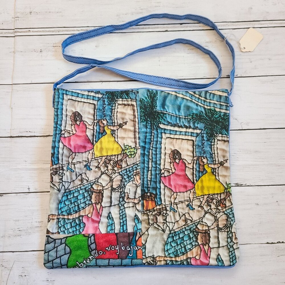 Voy Subiendo, Voy Bajando Handmade Bag made in Puerto Rico